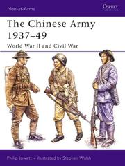 Cover of: The Chinese Army 1937-49 by Philip Jowett