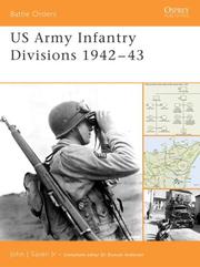 Cover of: US Army Infantry Divisions 1942-43 (Battle Orders)