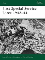Cover of: First Special Service Force 1942 - 44