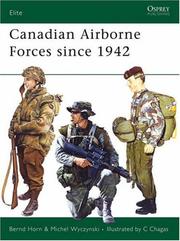 Cover of: Canadian Airborne Forces since 1942 | B Horn