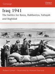 Cover of: Iraq 1941: The battles for Basra, Habbaniya, Fallujah and Baghdad (Campaign)