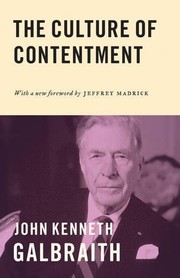 Cover of: The Culture of Contentment