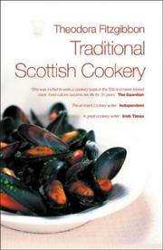 Cover of: Traditional Scottish Cookery | Theodora FitzGibbon