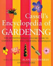 Cover of: Cassell's Encyclopedia of Gardening by Anita Pereire
