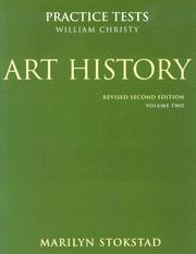 Cover of: Art History Practice Tests (Art History) by Marilyn Stokstad