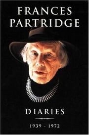 Cover of: Diaries by Frances Partridge