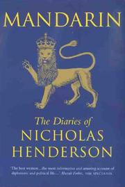 Cover of: Phoenix: Mandarin: The Diaries of Nicholas Henderson