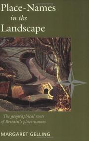 Cover of: Place-names in the landscape