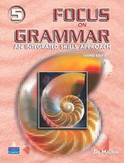 Cover of: Focus on Grammar 5 (3rd Edition)