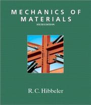 Cover of: Mechanics of materials