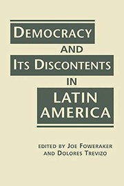 Cover of: Democracy and its Discontents in Latin America by 