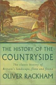 Cover of: The history of the countryside by Oliver Rackham