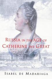 Cover of: Russia in the Age of Catherine the Great (Phoenix Press) by Isabel de Madariaga