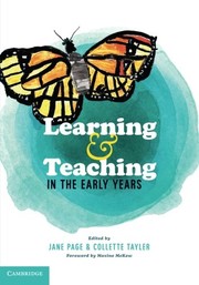 Cover of: Learning and Teaching in the Early Years by Jane Page, Collette Tayler