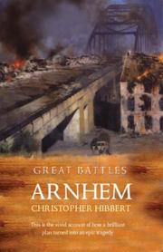 Cover of: Arnhem (Great Battles) by Christopher Hibbert
