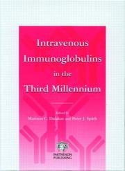 Cover of: Intravenous Immunoglobulins by 