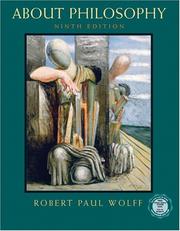 Cover of: About philosophy by Robert Paul Wolff