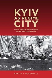 Cover of: Kyiv as Regime City