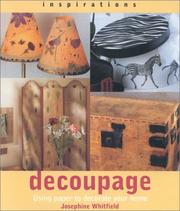 Cover of: Decoupage by Josephine Whitfield