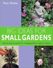 Cover of: Big Ideas for Small Gardens
