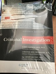 Cover of: Criminal Investigation, Loose-leaf Version