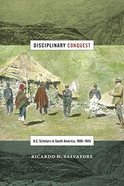 Disciplinary Conquest by Ricardo D. Salvatore