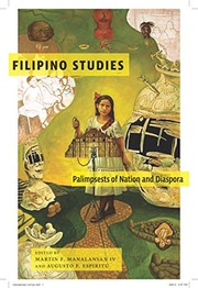 Cover of: Filipino Studies: Palimpsests of Nation and Diaspora