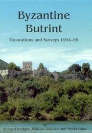 Cover of: Byzantine Butrint: Excavations And Surveys 1994-99