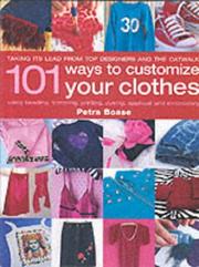 Cover of: 101 Ways to Customise Your Clothes