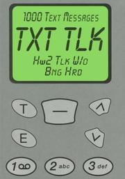 Cover of: Txt Tlk by Terry Burrows