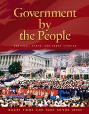 Cover of: Government By The People,  National, State, and Local (21st Edition)