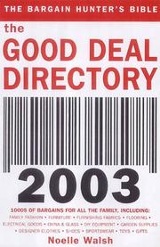 Cover of: The Good Deal Directory 2003 by Noelle Walsh