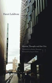 Cover of: Marxist Thought and the City