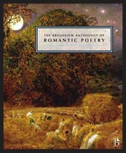Cover of: The Broadview Anthology of Romantic Poetry
