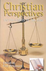 Cover of: Christian Perspectives on the Limits of the Law