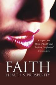 Cover of: Faith, Health, and Prosperity by Andrew Perriman