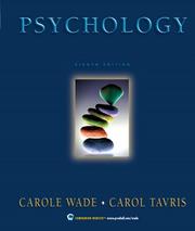 Cover of: Psychology by Carole Wade