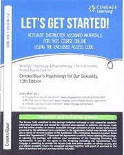 Cover of: MindTap Psychology, 1 term  Printed Access Card for Crooks' Our Sexuality, 13th