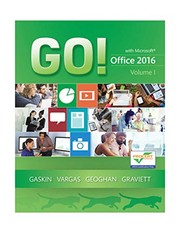 Cover of: GO! with Office 2016 Volume 1  - Standalone book