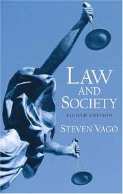 Cover of Law and society