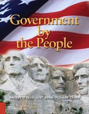 Cover of: Government by the people.