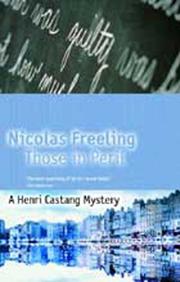 Cover of: Those in Peril (A Henri Castang Mystery)