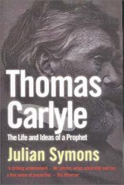 Cover of: Thomas Carlyle by Julian Symons