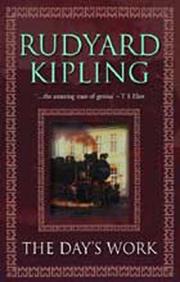 Cover of: The Days Work by Rudyard Kipling