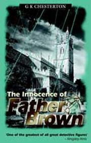 Cover of: The Innocence of Father Brown by Gilbert Keith Chesterton