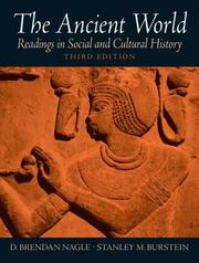 Cover of: The ancient world: readings in social and cultural history