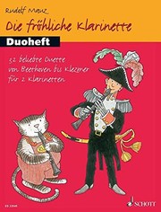 Cover of: Die fröhliche Klarinette: Duoheft. 2 Klarinetten. Spielbuch.