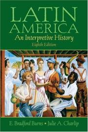 Cover of: Latin America by E. Bradford Burns, Julie A. Charlip, E. Bradford Burns, Julie A. Charlip