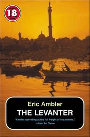Cover of: The Levanter by Eric Ambler