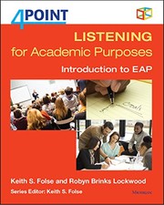 Cover of: 4 Point Listening for Academic Purposes: Introduction to EAP